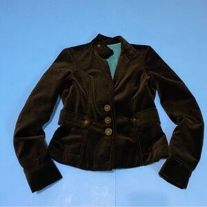 🍁Calvin Klein Jeans Black Velvet Blazer